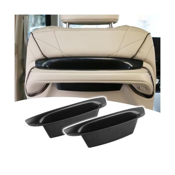Temiry トヨタ専用 アルファード ヴェルファイア 40系 シートバックハンドル 収納ボックス 2個セット ポケット コンソールトレイ 車内