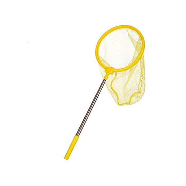 Bイエロー/-/FGHFJ・Color:Bイエロー・パッケージ個数:1・本体サイズ 18網直径×85×1.8（柄の直径）cm 、柄は21〜63cmの長さに伸びることできる。重量:79g。・柄の材質棒：ステンレス　網：ナイロン。 網袋は深さが...