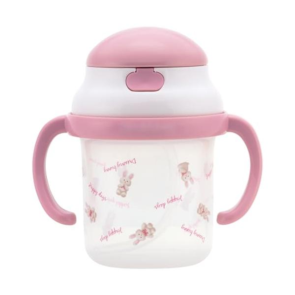 他サイト： スケーターSkater ストローホッパー 両手マグ 230ml ぬいぐるみ うさぎ KSH2-Aの商品画像