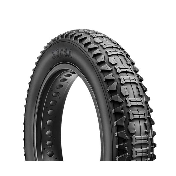 Hycline ファットタイヤ 1本/2本/セット 20x4.0インチ ファットバイク 電動自転車 アシスト 20 4.0インチ 折りたたみ式