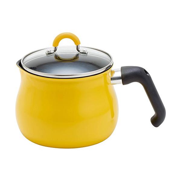 他サイト： 和平フレイズ マルチポット Mサイズ 14cm 2.2L 1~2人用 イエロー IH対応 ご飯鍋 ミルクパン 揚げ鍋 ふっ素樹脂加工 トゥーメイの商品画像