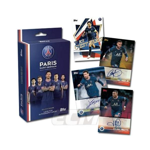 トップス社公式サッカーカードのチームセットパリ・サンジェルマンが2021/2022年から登場 様々な新しいデザインにPSGの大人気スター収録 全50種類でベテラン、トップルーキーが登場 更にサブセットからはTitle WinnersとOur...