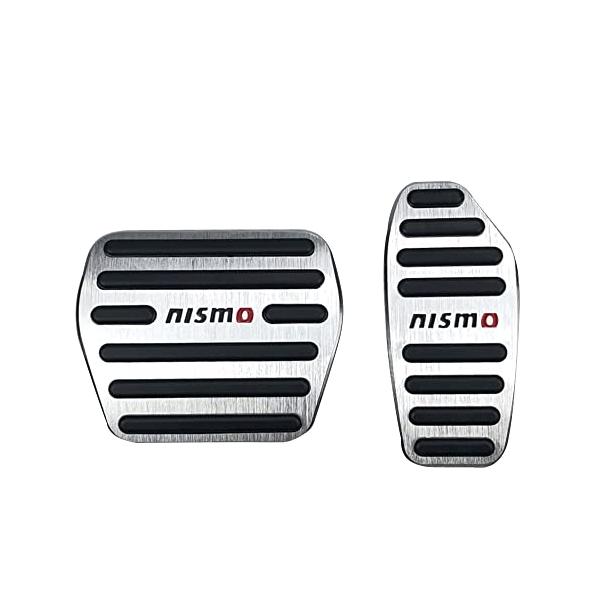 BOYOUS最新型日産 NISMOニスモ 専用設計 高品質 アルミ ペダル 工具不要 ブレーキ アクセル カバー 適合多数セレナ C27系 エク