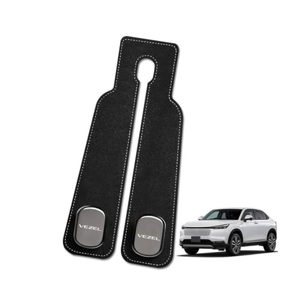 LUTU 新型VEZEL全シリーズ対応 車用シートフック 専用LOGO 専用デザイン 隠せる式 金属製フック ダブルフック 前後適用 耐荷重強く