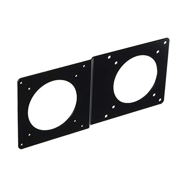 ブラック/-/NB-VS7510PLUS・PatternName:単品・パッケージ個数:1・モニターアーム等で塞がっているVESA穴を増設できるプレートです。・NUCやVESA取付対応ケース等をモニターアームと併用してもVESA取付が可能に...