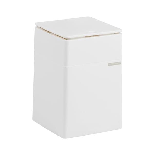 清潔習慣白/-/B00538・パッケージ個数:1・開口部が広くて出し入れしやすいトイレポットです。・ワンプッシュで開けられるので片手でも便利です・袋が外に出ることなく、見た目もすっきりと取付けることができます・SIAA（抗菌製品技術協議会）...