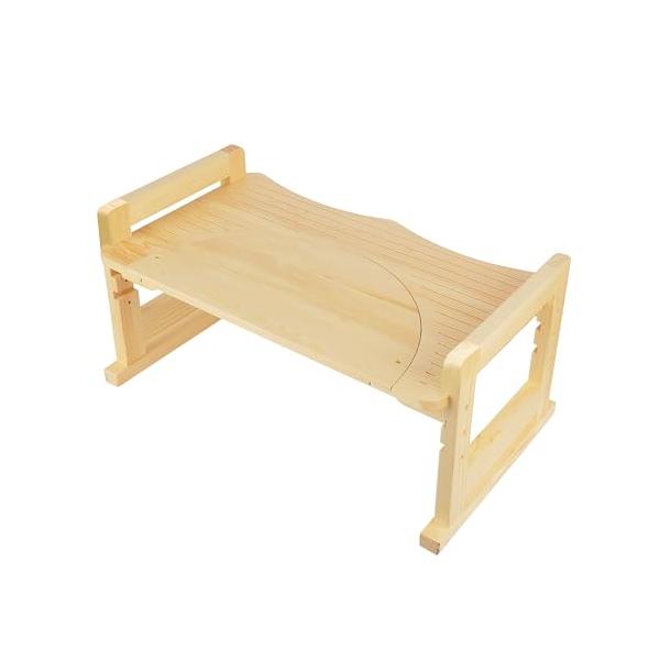 ナチュラル/幅63cm×奥行35cm×高さ30cm/mutai・Color:ナチュラル・高品質の天然松材を使用した踏み台：高品質で高密度の天然松材を採用しています。丈夫で耐久性があり、手触りが良く、お子様から大人まで使える踏み台となっていま...