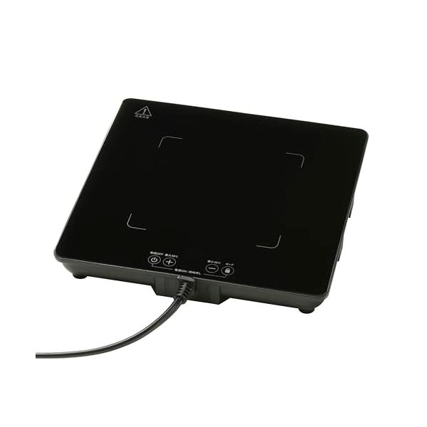 保温プレートブラック/-/COK-HB600A-K・パッケージ個数:1・ 特 長 　プラスチック容器・アルミ容器・紙容器・陶器もそのまま置ける　保温専用　40〜90℃まで10℃刻みで温度設定が可能　ガラスプレートでお手入れカンタン　31mm...