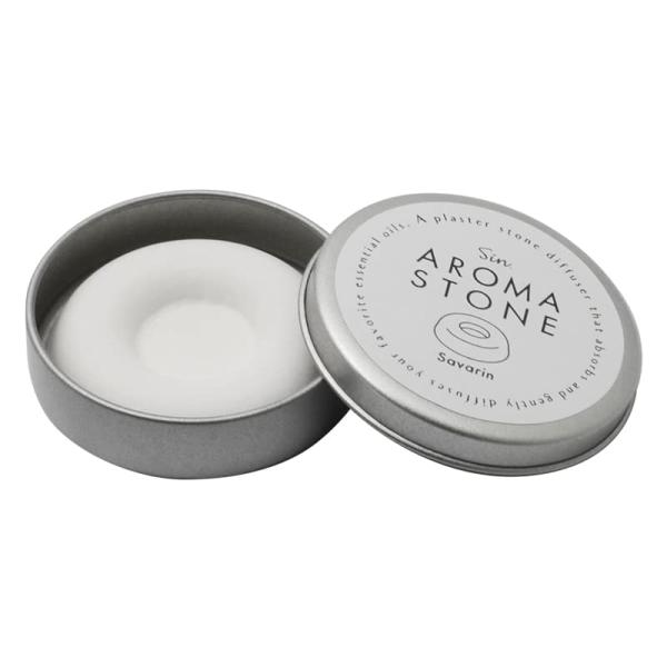 他サイト： アロマストーン サヴァラン SAVARIN 直径約50mm x 高さ約10mm ホワイト シンプル ドーナツ形 アロマディフューザーの商品画像