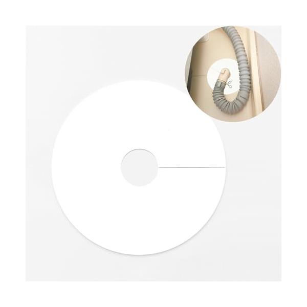 ホワイト/外径：160mm 内径：35mm 厚さ：1.5mm/IYJP-GUIJIAO2・NumberOfItems:2・排水溝防臭対策本製品は、洗濯機排水溝の臭いを効果的に防ぎ、洗濯機周りを清潔に保つために設計された無害無臭シリコン製です...