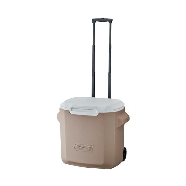 Colemanコールマン ホイールクーラー/28QTグレージュ 26L 保冷力約2日 キャリー キャンプ アウトドア 釣り お花見 部活 強力保