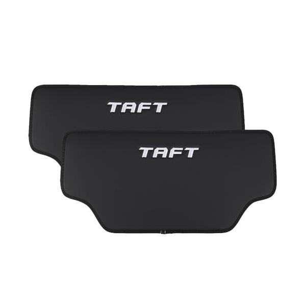 SAWAKAKI ダイハツ タフト LA900S LA910S 専用 キックガード シート バック レザーマット 座席後部 シートバックプロテク