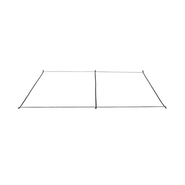 ガイドベルトマエヒロドームDUO用ブラック/標準/49180・パッケージ個数:1・マエヒロドームデュオのオプション品・ガイドベルト・適合テント：マエヒロドーム DUO品番：42165 / 49665・アルミポールを挿し込むことでフライシート...