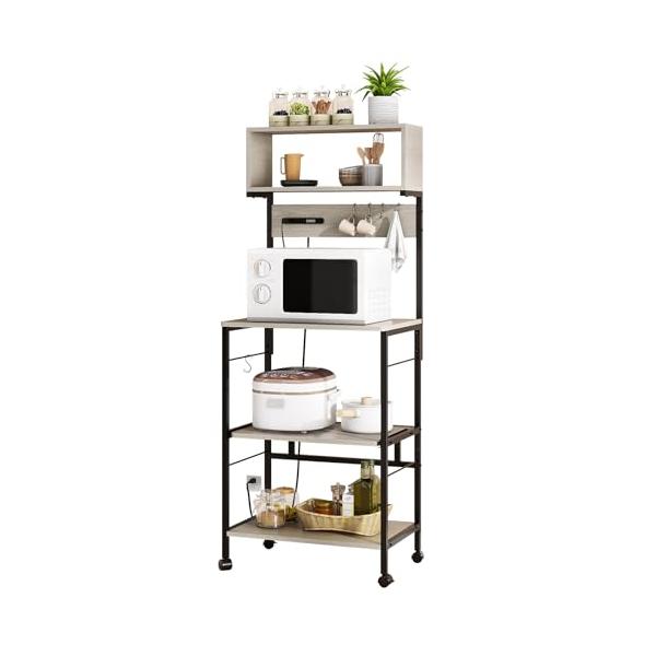 北欧風グレージュ/幅60/LHKC81-ND-NEO・Color:グレージュ・合計4口コンセント&amp;USBポート付き炊飯器、電子レンジ、コーヒーメーカー、トースターなど便利なキッチン家電や調理器具が増える一方、コンセントとUSBポート...