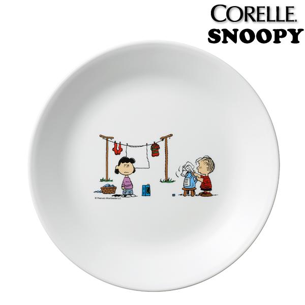 コレール スヌーピー セール商品 中皿 J108 Spc Cp 9402 カラー オーブン可電子レンジ可食洗機可 丸皿 Corelle