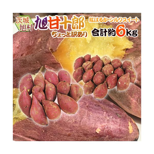 [Release date: January 31, 2026]【送料無料】芋ソムリエの選ぶブランドさつまいも♪知る人ぞ知る熟成芋・旭甘十郎！その中でもハッキリと強い甘さが感じられる「紅はるか」と上品な甘さが感じられる「シルクスイート」の食...