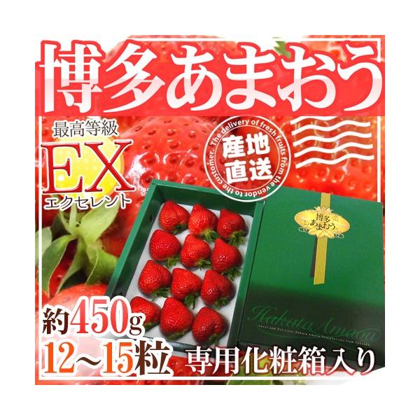 福岡産いちご ”博多あまおう” 最高等級EX(エクセレント 福岡産いちご ”博多あまおう” 最高等級EX(エクセレント
