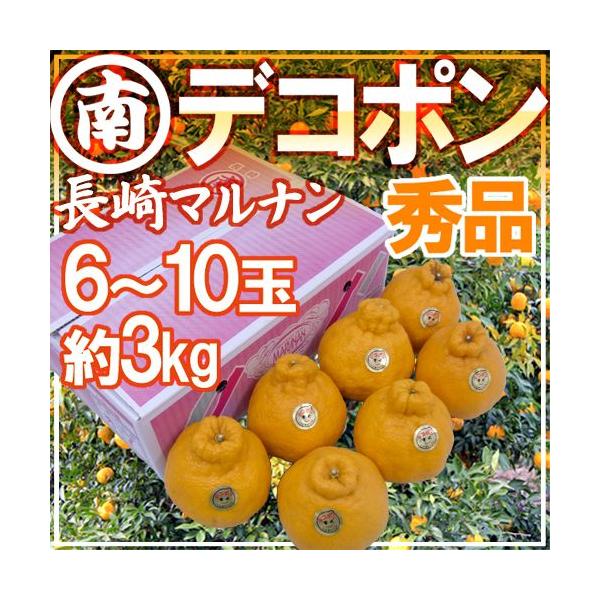 長崎産 ”マルナンデコポン” 秀品 6〜10玉 約3kg【予約 12月以降】 送料
