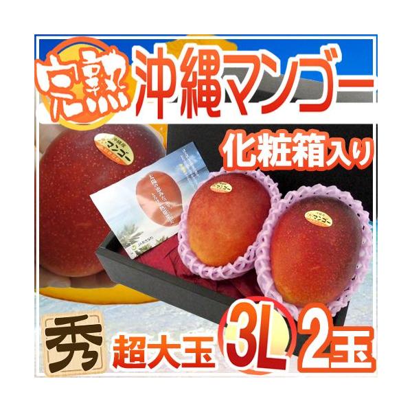 沖縄産　とろけるマンゴー　3種　金煌　金蜜　紅龍　化粧箱 kurashi-kaientai_2031047-3l2