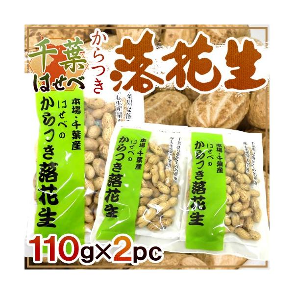 千葉産 ”からつき落花生” 110g×2袋 はせべ 国産 ピーナッツ【ポスト投函送料無料】 /【Buyee】 