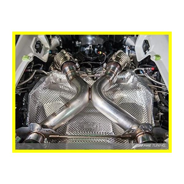 送料無料 AWE Tuning 3415-32014 マクラーレン 650S Performance Catalyst and Exhaust Package 