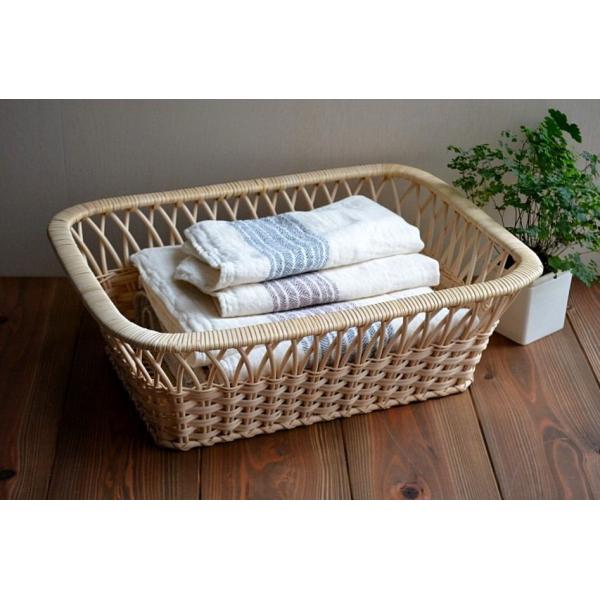おしゃれ収納 籐バスケット 角型 ツルヤ商店 山形県 おすすめ かわいい ラタン かご 手作り 和 洗濯 脱衣所 玄関 リビング 寝室 見せる収納 国産 日本製 Buyee Buyee Japanese Proxy Service Buy From Japan Bot Online
