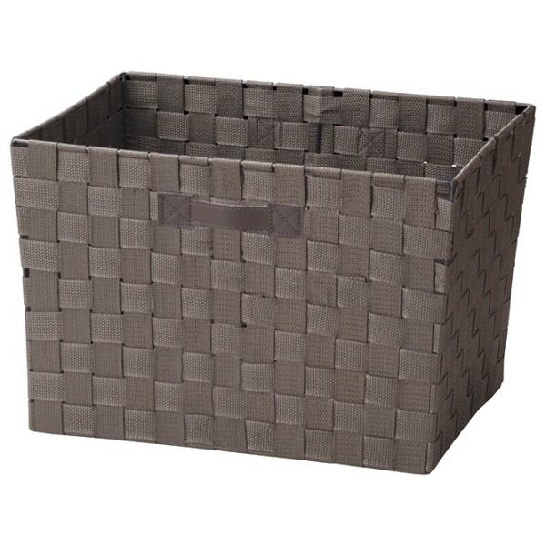 タイ産　Sop Mori Arts 籐製ダークブラウン筒型収納バスケット タイ産 Sop Mori Arts 籐製ダークブラウン筒型収納バスケット