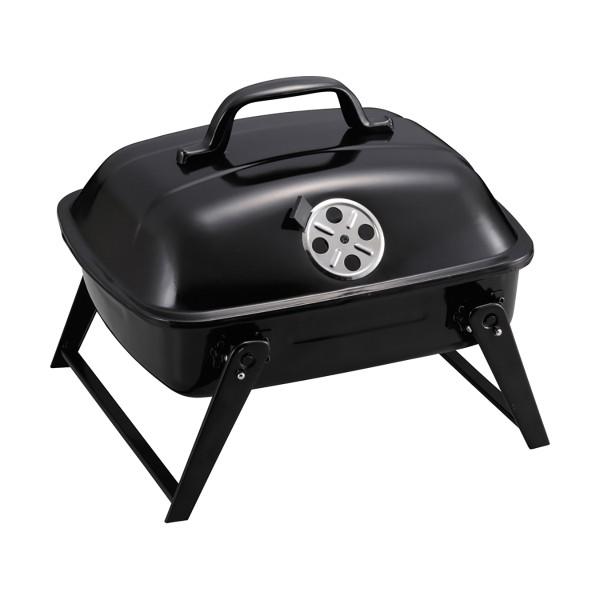 フタと本体は耐久性に優れたほうろう加工。脚を開閉するだけで簡単に組立・収納ができます。