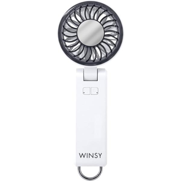 トレードワン WINSY(ウィンジー) USB充電式ペルチェファンタフ ホワイト 31002