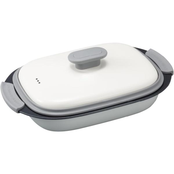 【手軽に魚料理が作りやすい横幅のあるサイズ。】【グリル面は汚れが落ちやすいふっ素樹脂加工です。】【毎日の料理が楽しくなっちゃう「60レシピ付き」です。】