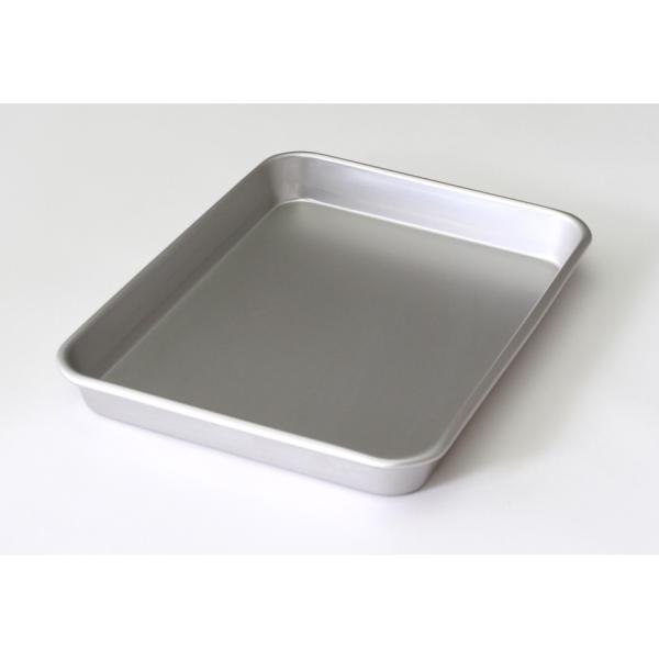 谷口金属 アルミ合金標準 バット3号 (幅23.9×奥行31×高さ3.6cm