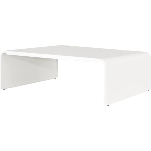 【耐荷重20kgと丈夫な設計です。】【底には、スベリ止め付きです。】【天板には、コード穴が２箇所付いています。】【真珠のような、光沢感のパールマイカ塗装です。】【シンプルなモノトーンカラーでどんなインテリアにもマッチします。】