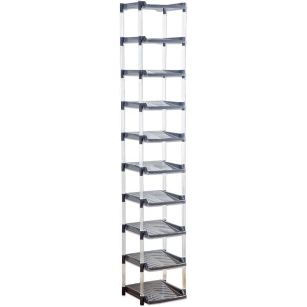 【場所を取らない省スペース設計。】【お好みの高さに組み合わせて使用可能。】【雑然としがちな玄関が整理整頓されてスッキリ。】【来客の多いお宅にもおすすめです。】【お気に入りの靴を並べて、コレクションのように見せる収納にも。】