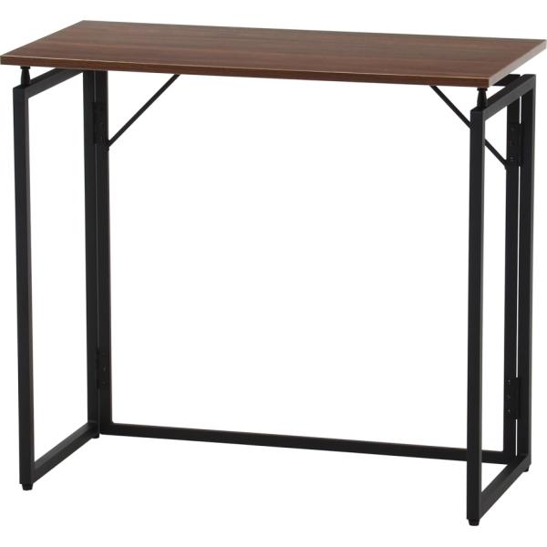 【シンプルな枠組みのデザイン。】【パソコンデスクや勉強机、作業机などマルチに活躍！】【折りたたみ可能なコンパクトサイズです。】