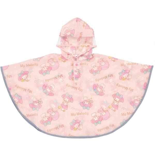 子供用レインポンチョで雨の日のお出かけも楽しく♪動きやすくて脱ぎ着もラクラク♪すそからそで全周に付いています