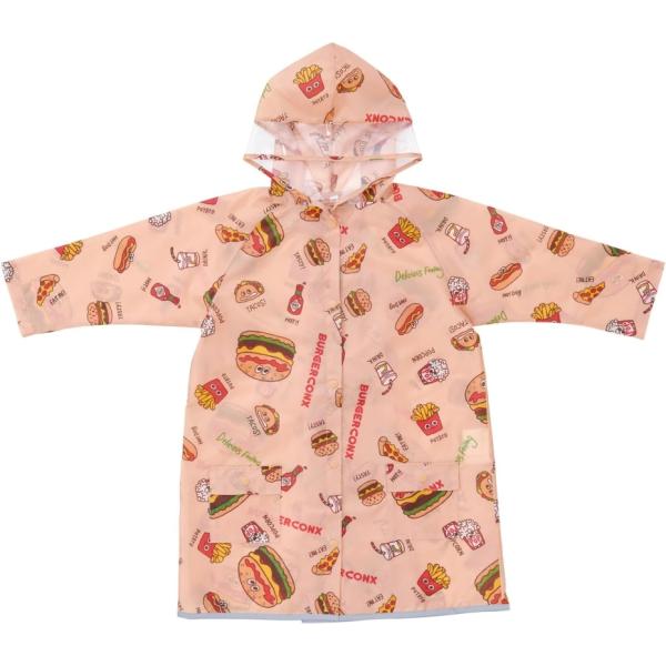 Skater スケーター RACO1M 子ども用リュックが背負えるレインコート バーガーコンクス 雨具 カッパ  （ポスト投函配送 ネコポス）