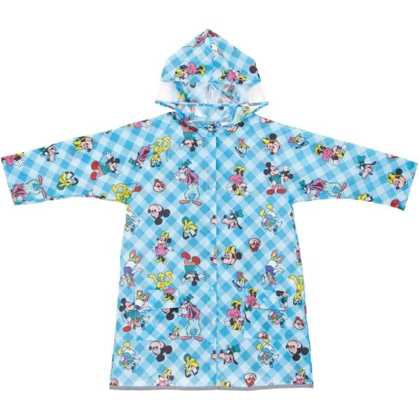 Skater スケーター RACO1M 子ども用リュックが背負えるレインコート ミッキー&フレンズ 雨具 カッパ （ポスト投函配送 ネコポス）