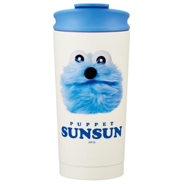 ★完売品★スンスン 水筒 タンブラー セット スケーター Skater STBF5 サーモタンブラー 450ml パペットスンスン