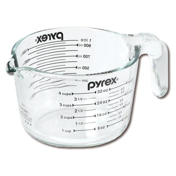 パール金属 CP-8657 PYREX メジャーカップ1.0L BK