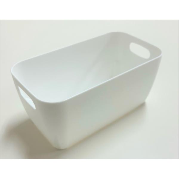ヒマラヤ カトレケース スリム L ホワイト (幅20×奥行11×高さ9cm