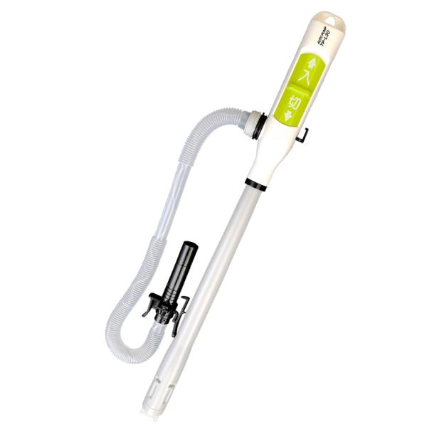 【給油が完了するとブザーでお知らせします。】【満タンになったら自動で停止するので安心。】【スイッチが大きく、入り切りがしやすい。】