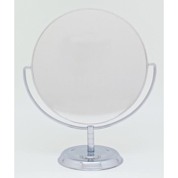 アンティークな雰囲気の漂う丸型卓上化粧鏡