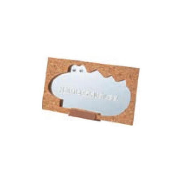 前金だワニ料金は前金でお願いしますクリーニング店の受付に　他の業種の店舗様でもお使いいただけますサイズ：H120×W225×ｔ8材質：ガラスミラーコルクボード貼りシルク印刷カミナガ販売株式会社