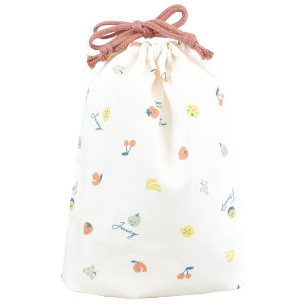 ◎nenne-futurum ランチシリーズ FRUITS フルーツ コップ袋 YUH-501 キッズ ランチシリーズ コップ入れ  動物 巾着 雑貨 グッズ 小物入れ かわいい おしゃれ