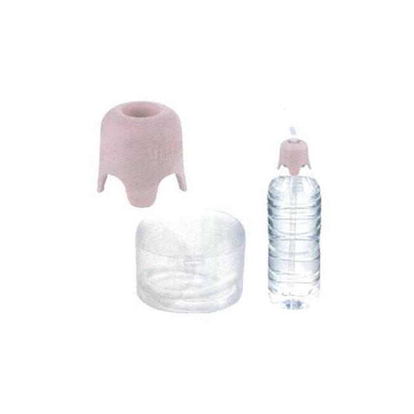 ・市販の飲料用ボトルにかぶせるだけで簡易ストローボトルに！・ほとんどのボトル缶やペットボトルに取り付けられます。・付属のシリコンストローと市販のストローの両方が使えます。・清潔に持ち運びができるケース付きです。●サイズ／直径4×高さ3.5c...