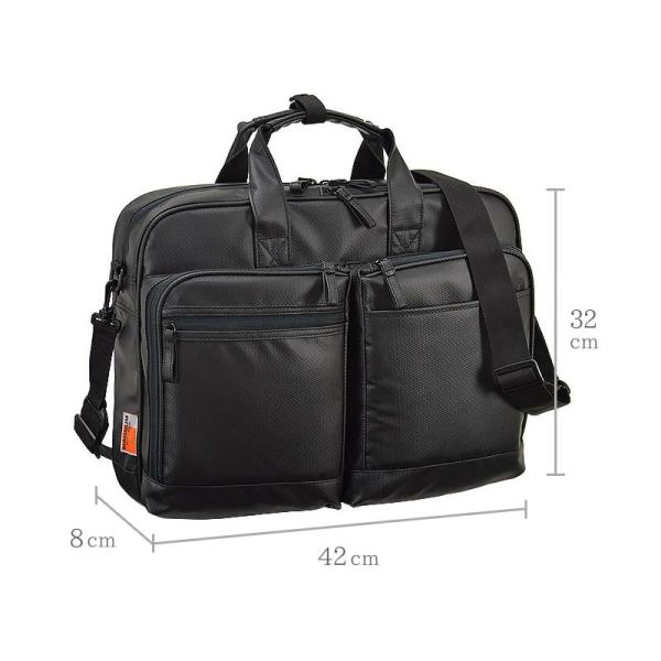 豊岡鞄 ビジネスバッグ メンズ 42cm 撥水 ブリーフケース B4