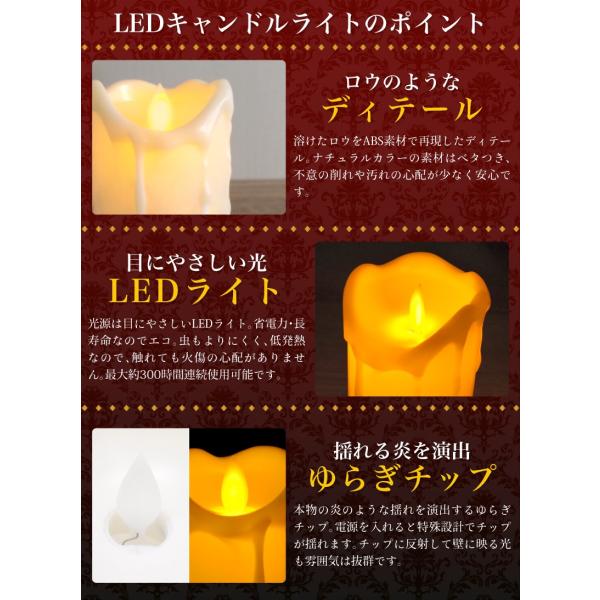 Ledキャンドルライト Ledろうそく ゆらぎ 電池式 キャンドル おしゃれ Buyee 日本代购平台 产品购物网站大全 Buyee一站式代购 Bot Online