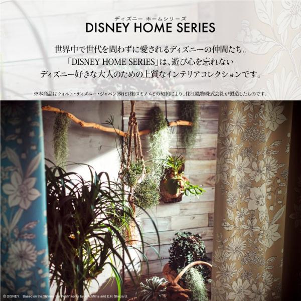 スミノエ ディズニー ミッキー オオキイアネモネ 既製カーテン