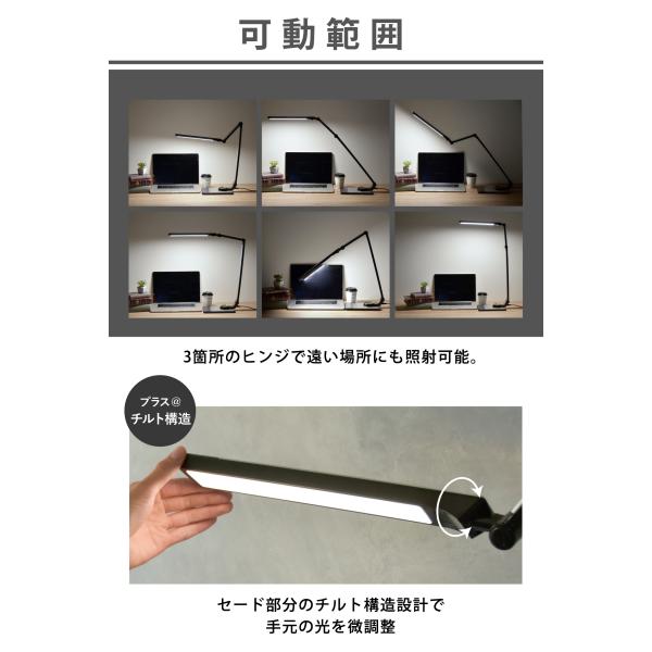 デスクライト 目に優しい アンティーク 北欧 広範囲を照射