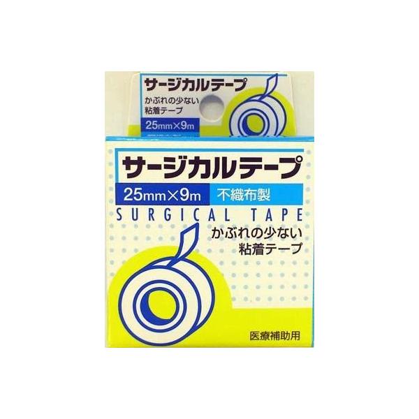 【メール便で送料無料 ※定形外発送の場合あり】ビッグビット 『ＪＳ サージカルテープ２５ｍｍ×９ｍ』
